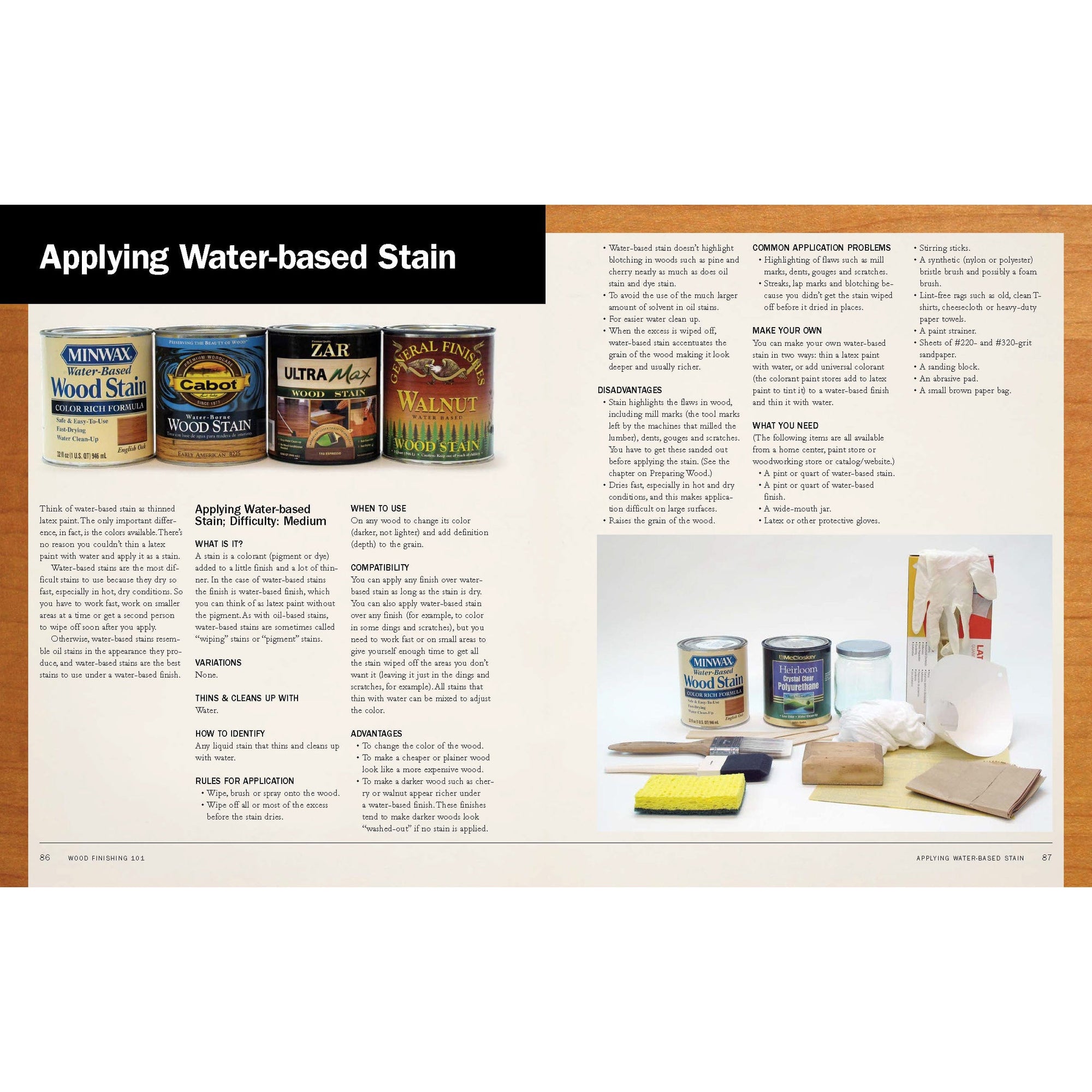 Wood Finishing 101, Revised Edition alt 0