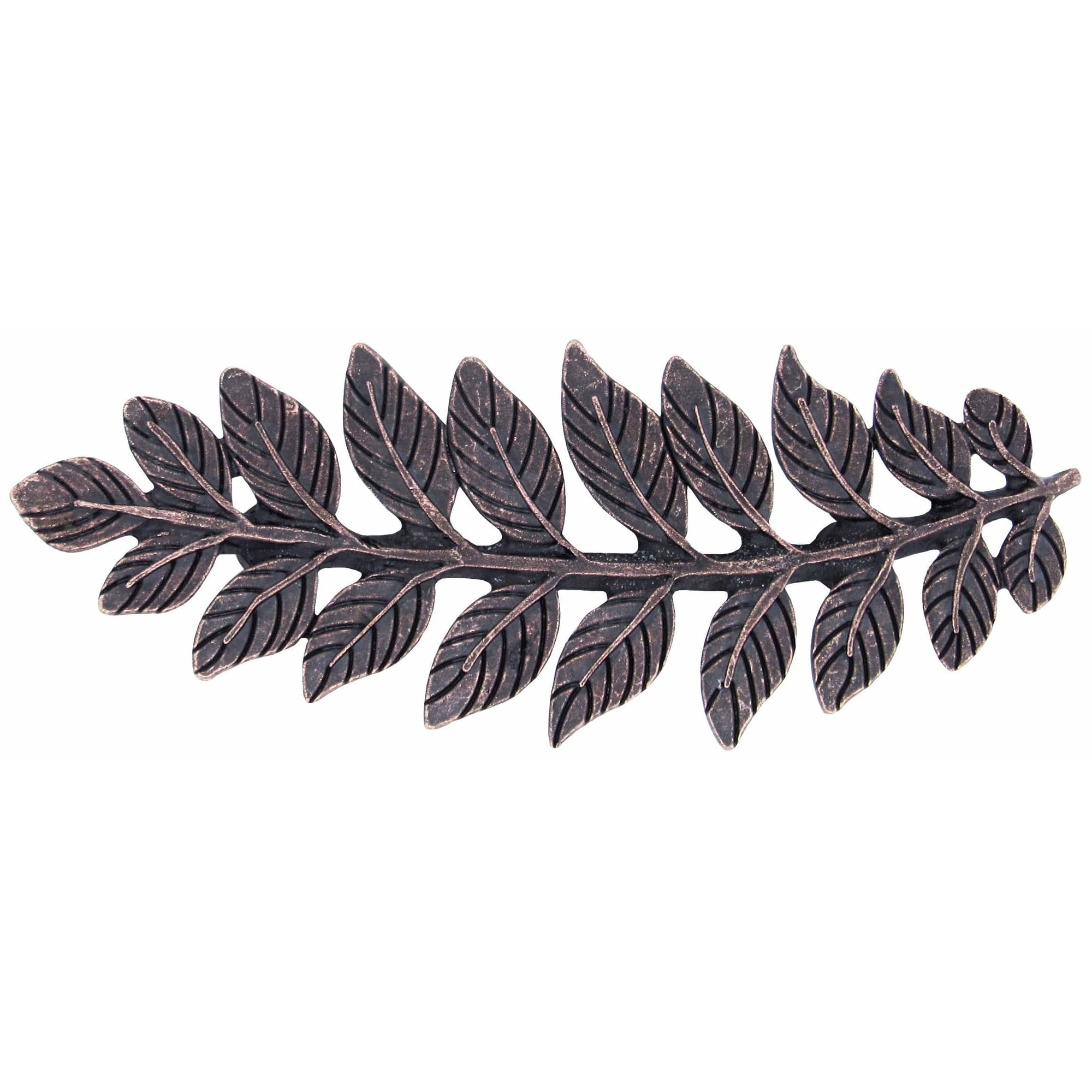 Fern Leaf Pull 2-15/16" Center Oil Rubbed Bronze alt 0