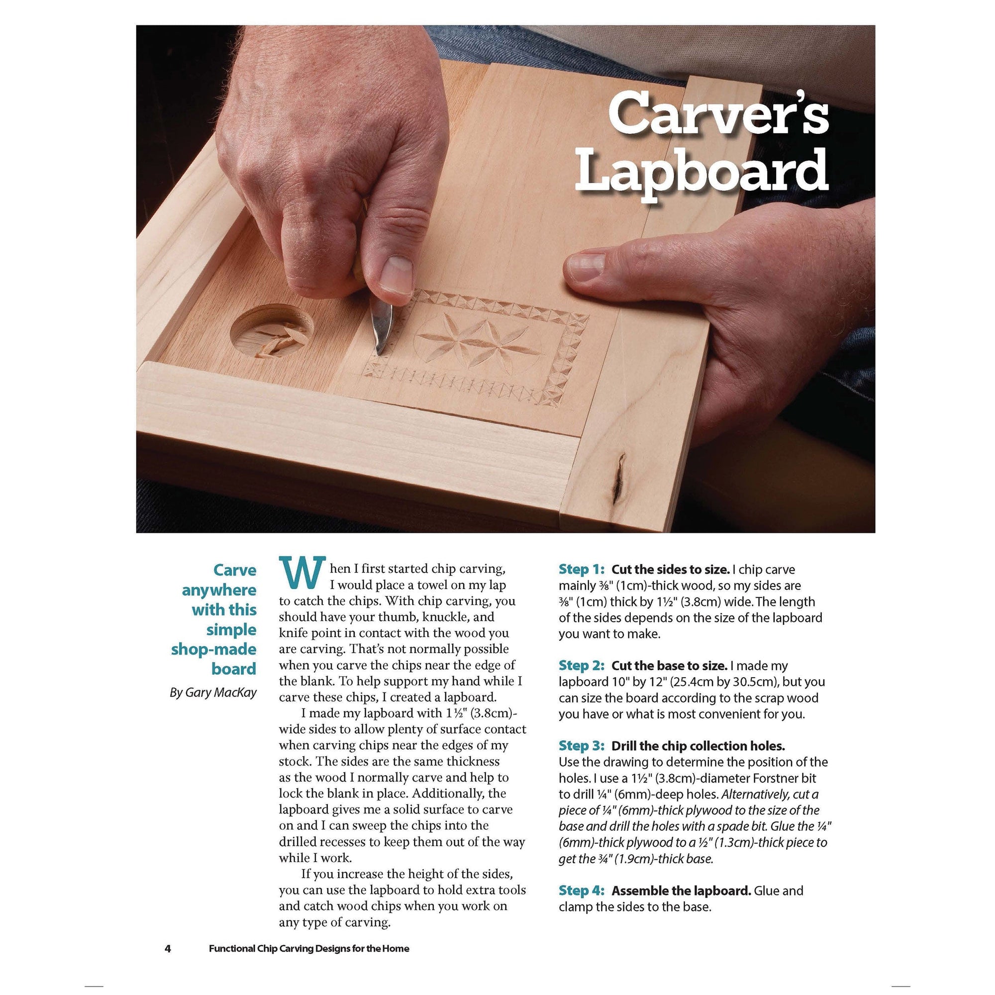 Functional Chip Carving Designs for the Home alt 0