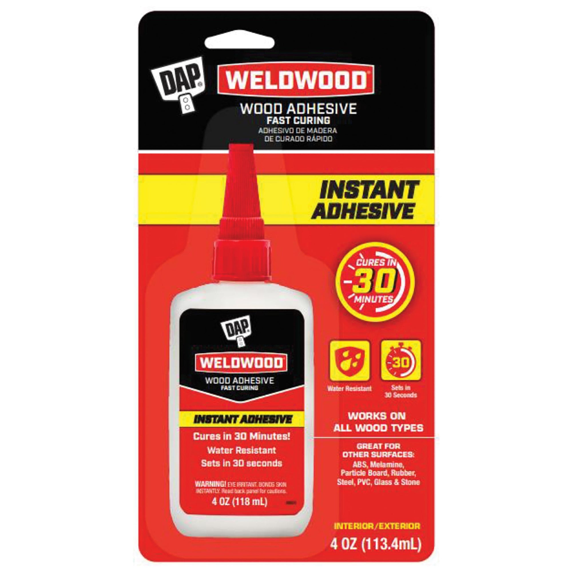 Instant Wood Adhesive - 4 oz alt 0