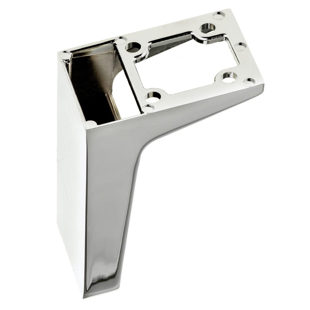3-15/16" (100 mm) Design Adjustable Furniture Leg Chrome alt 0