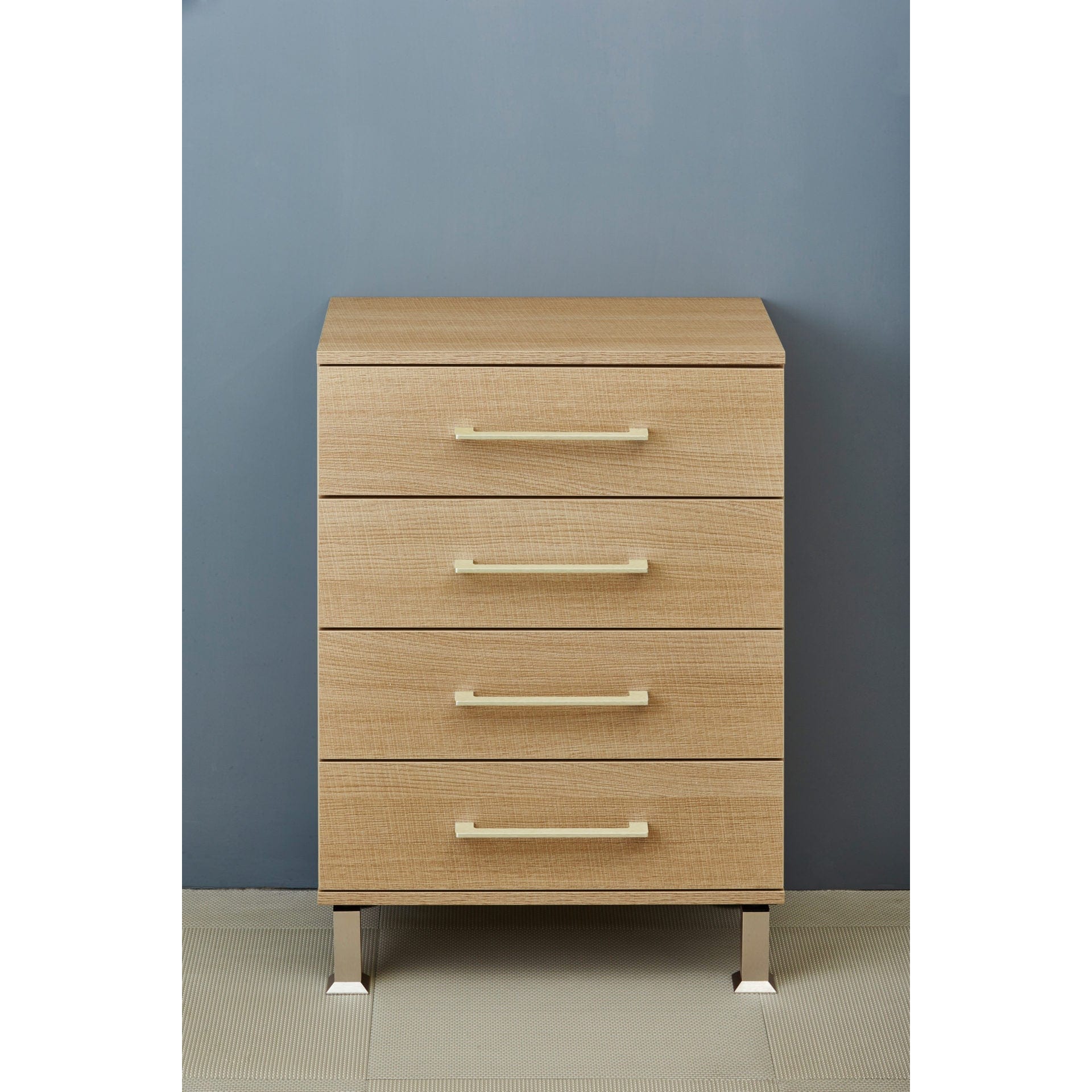 9-27/32" (250 mm) Vintage Adjustable Round Leg Stainless Steel alt 0