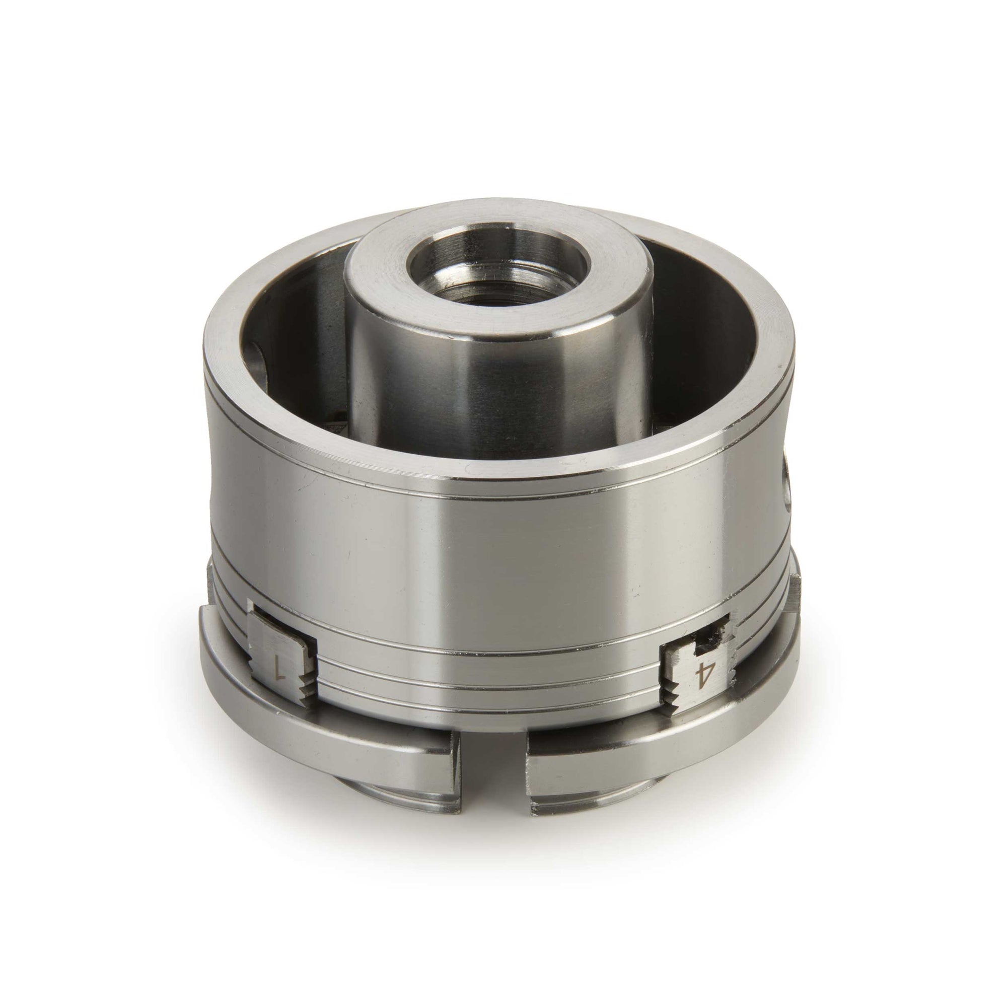 4-Jaw Lathe Chuck - Direct Thread - 1" x 8 TPI alt 0