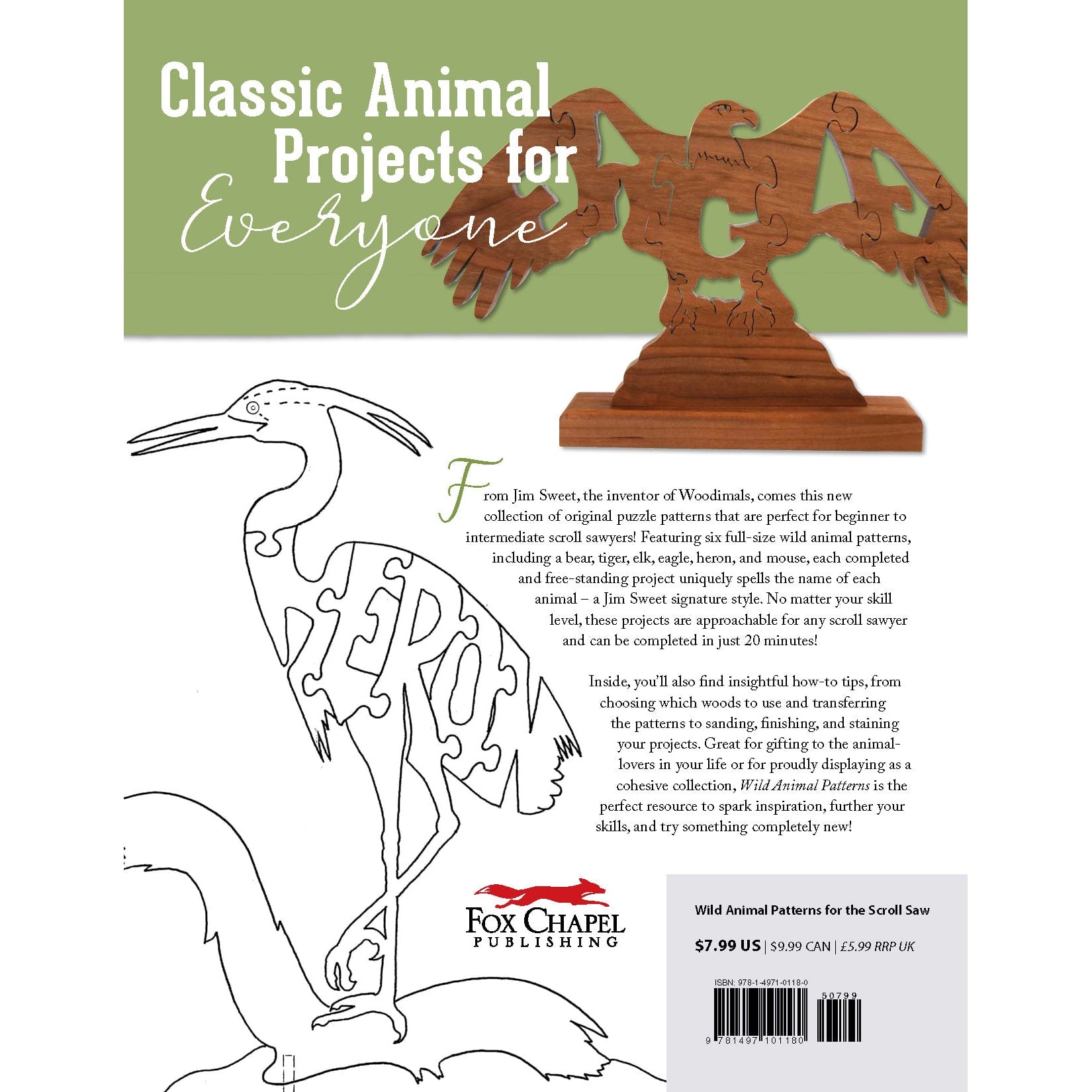 Wild Animal Patterns for Scroll Saw alt 0