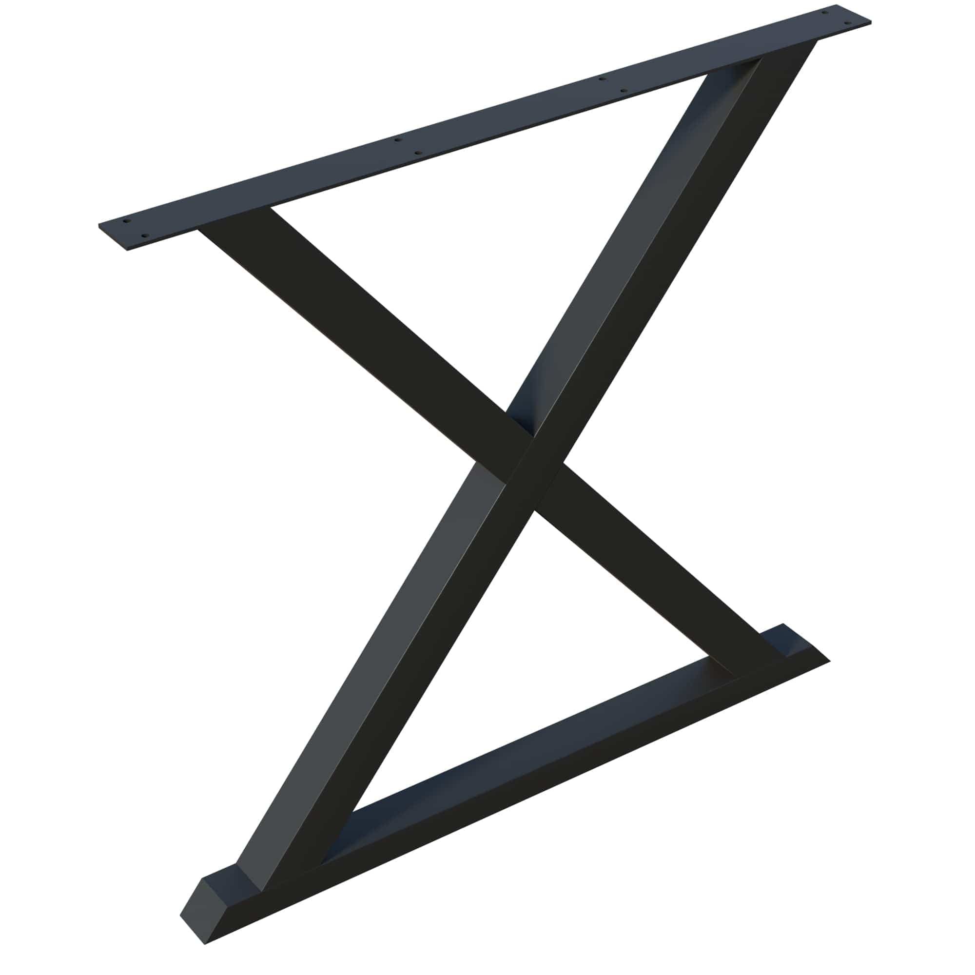 Island End, X-Base, Flat Black, 36'W x 34.5" H alt 5