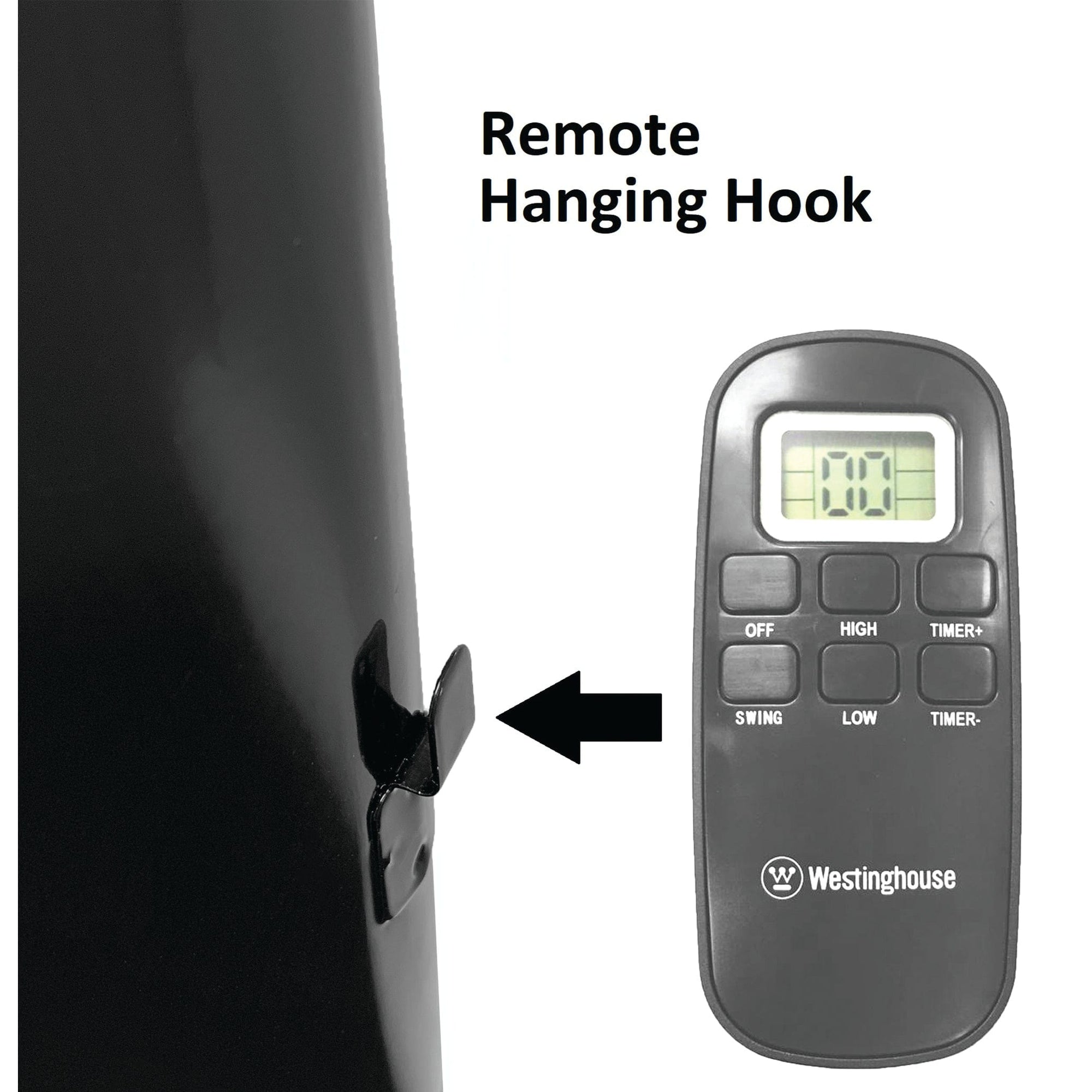 Westinghouse Infrared Electric Outdoor Heater - Freestanding Oscillating With Remote alt 0