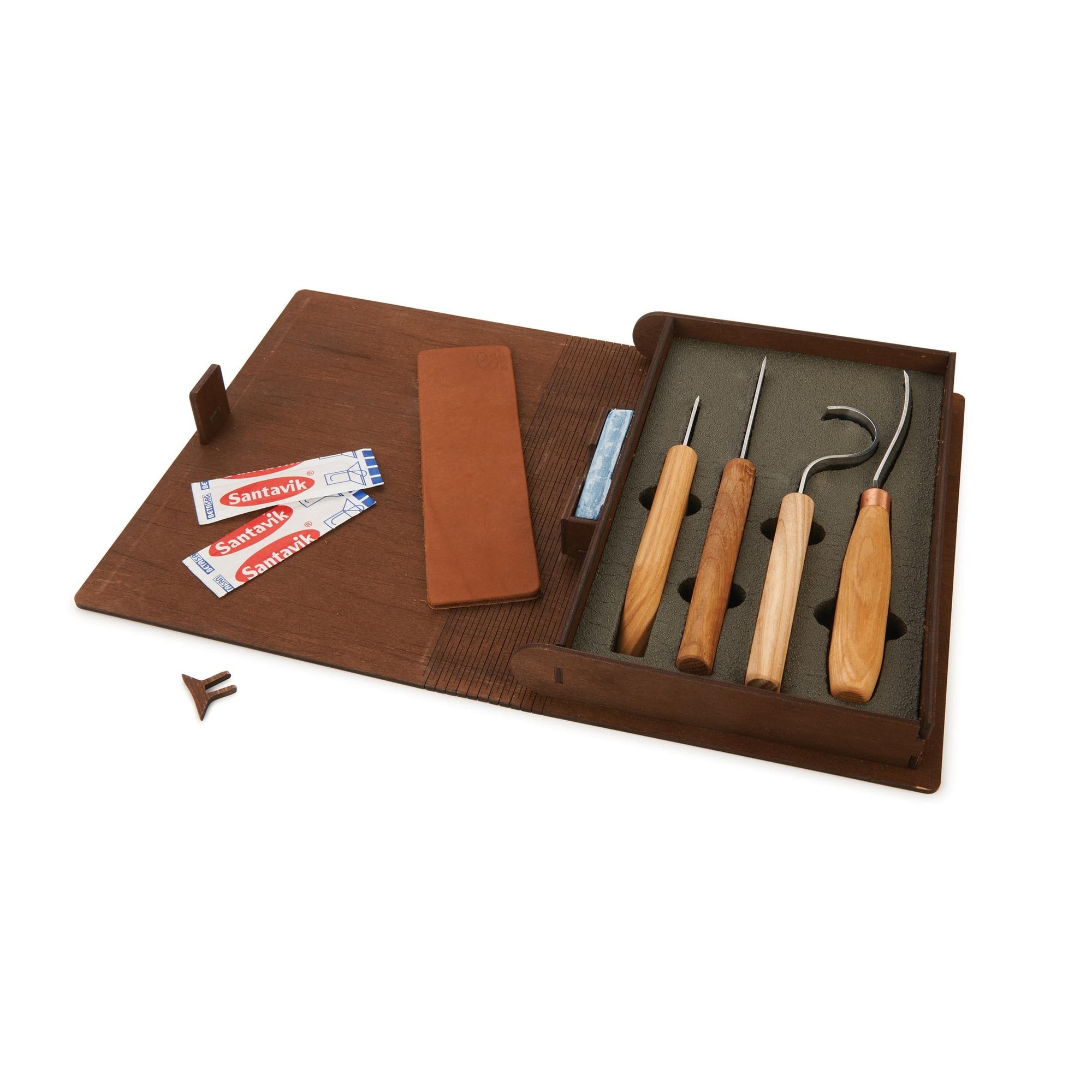 Spoon and Kuksa Carving Professional Set in Gift Book Box alt 0