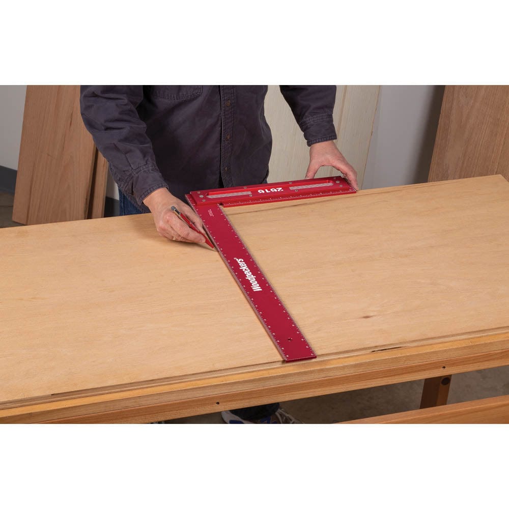 Precision Woodworking Square with Rack-It - 26"