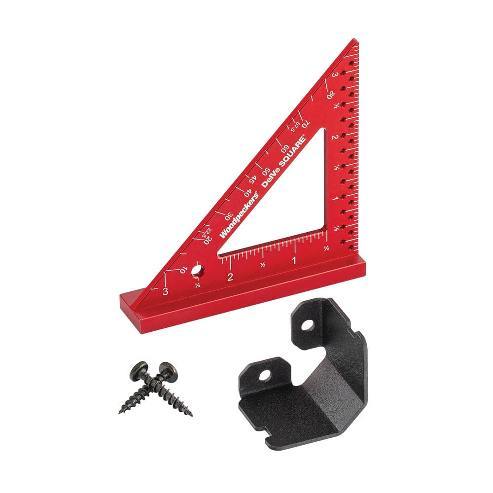 DelVe Square with Rack-It - Aluminum - 3-1/2"