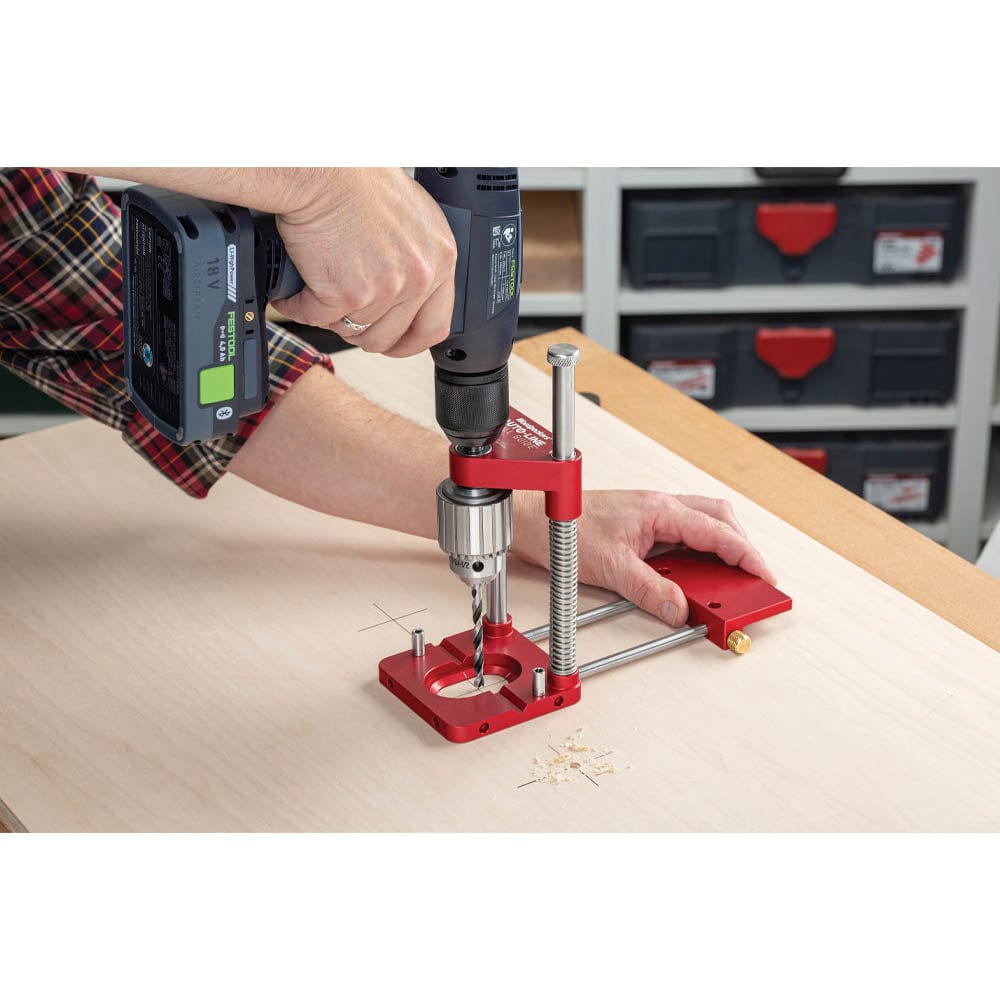 Auto-Line Drill Guide