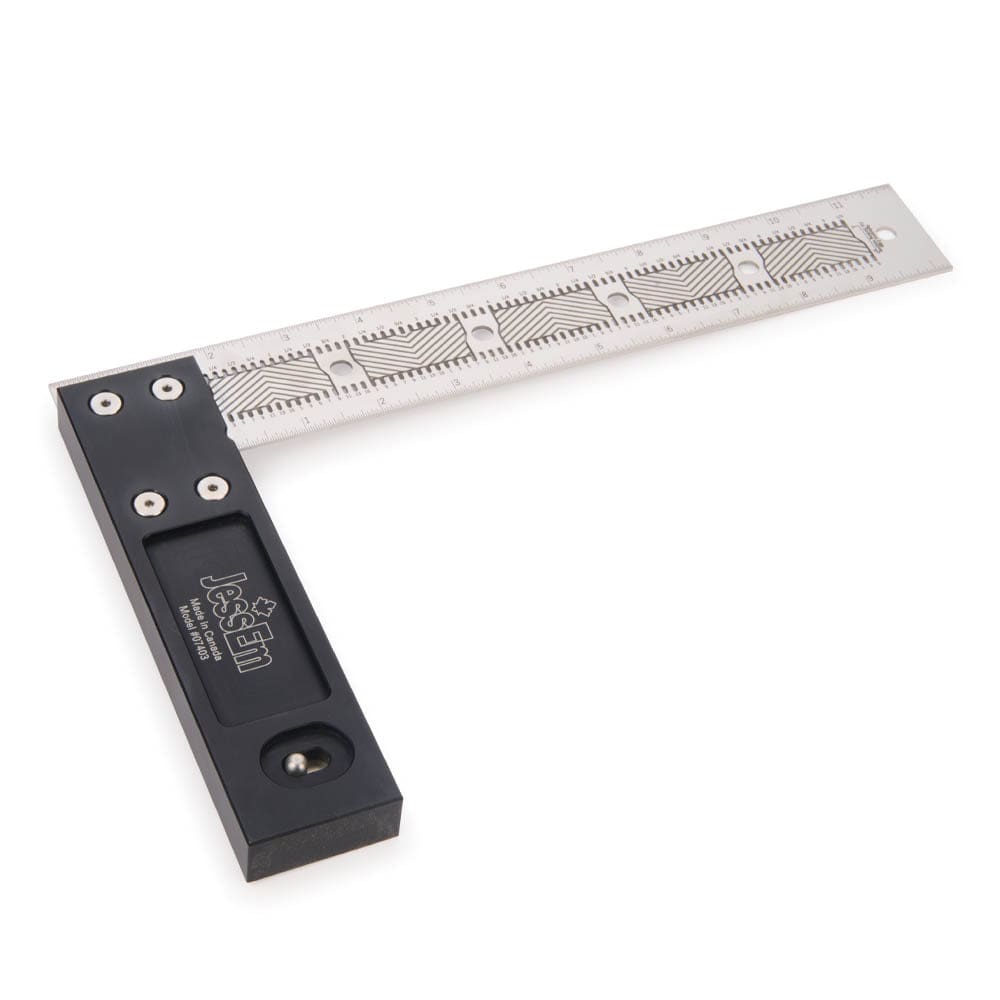 12" Stainless Steel Precision Square - Imperial