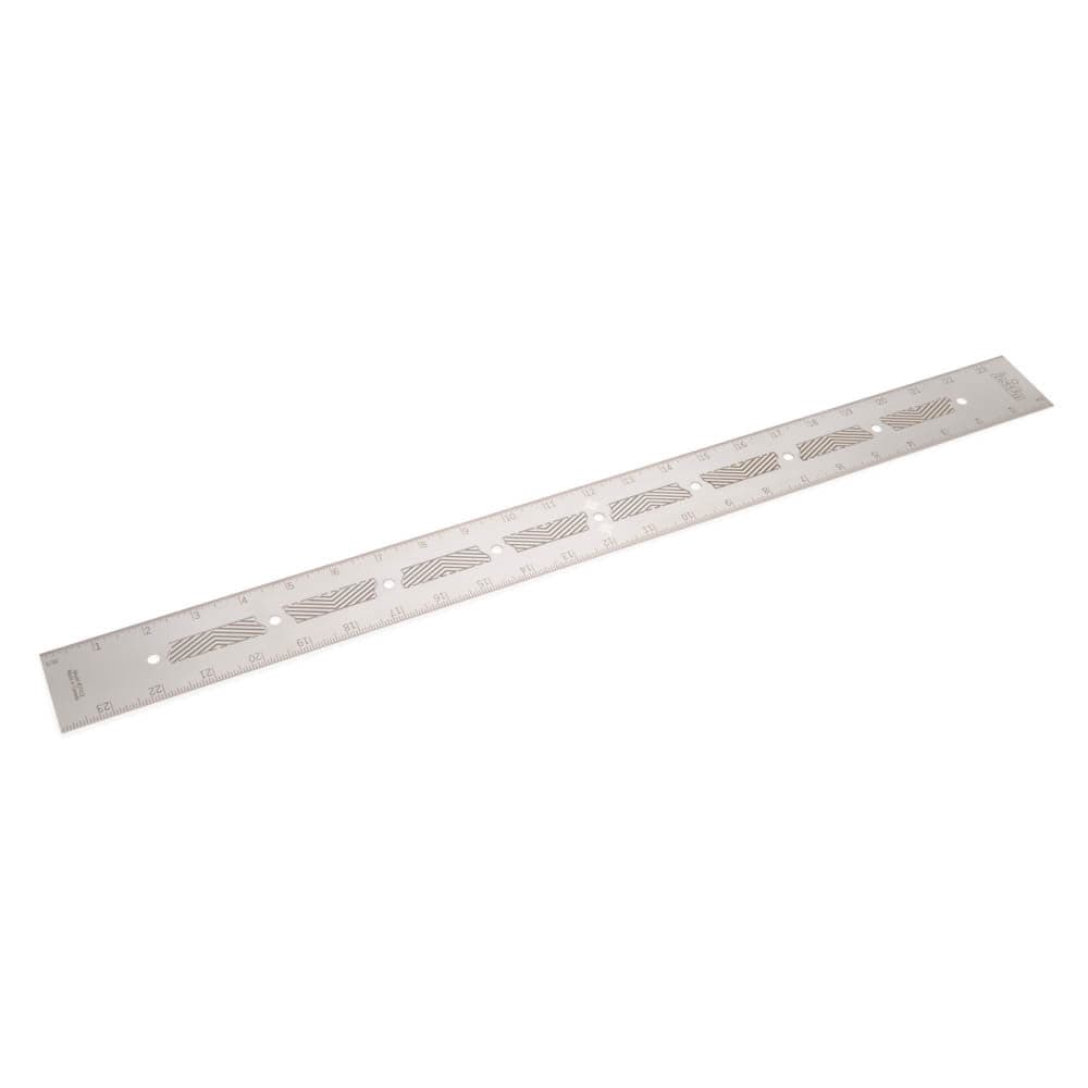 24" Stainless Steel Precision Ruler - Imperial