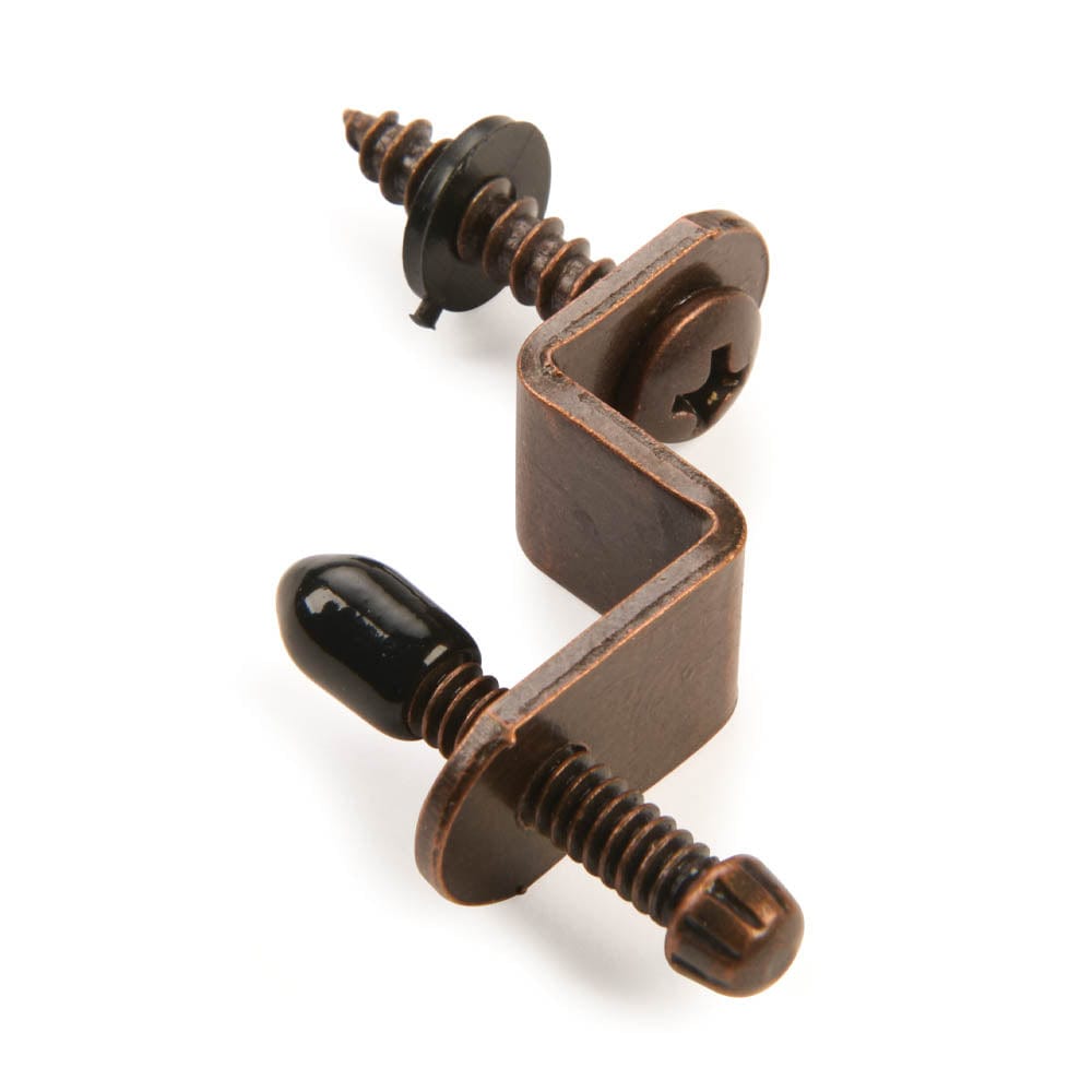 Glass Retainers with Thumbscrew for 1/4" Glass Panels - 10 Pack