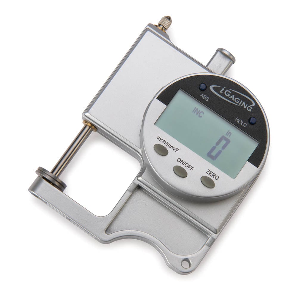 Snap Digital Thickness Gauge - 0 to 1-1/16"