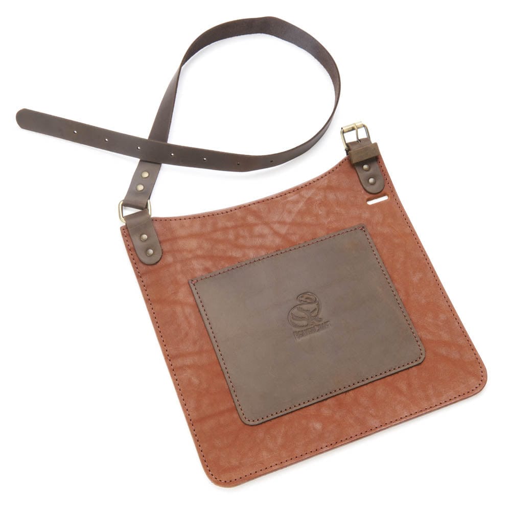 Adjustable Leather Carving Bib for Chest Protection