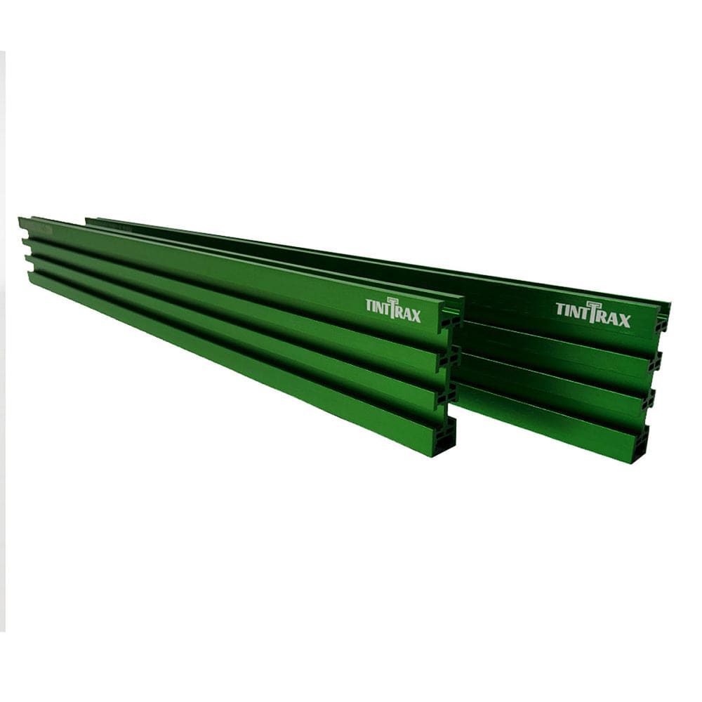24" Universal Aluminum Woodworking Multi-Track- Dark Green- 2 Piece