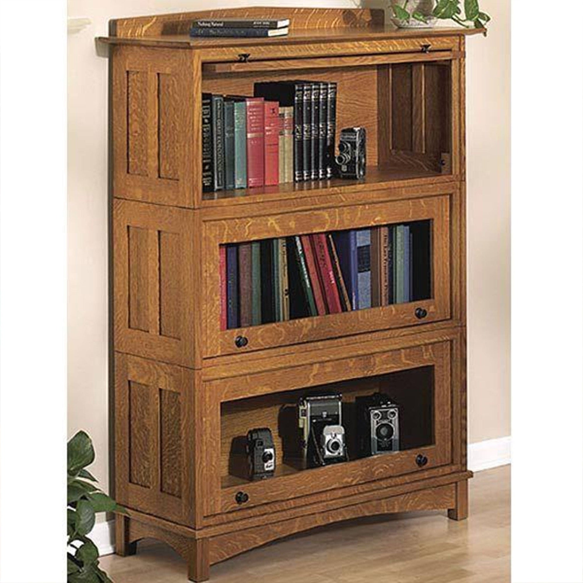 Downloadable Woodworking Project Plan to Build Barrister's Bookcase alt 0