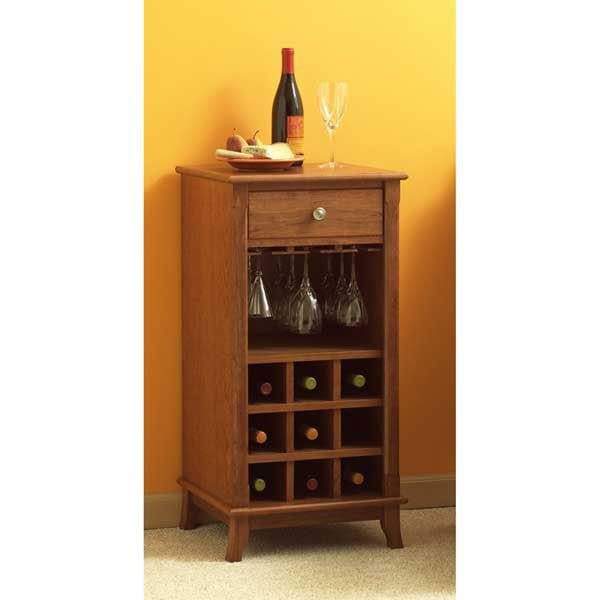 Woodworking Project Paper Plan to Build Ready-to-Serve Wine Cabinet alt 0