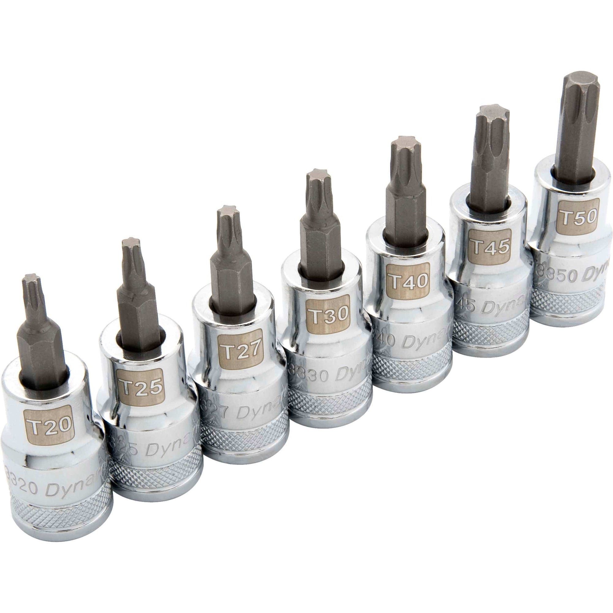 1/2" Drive 7pc Standard Torx® Socket Set - T20 - T50 alt 0