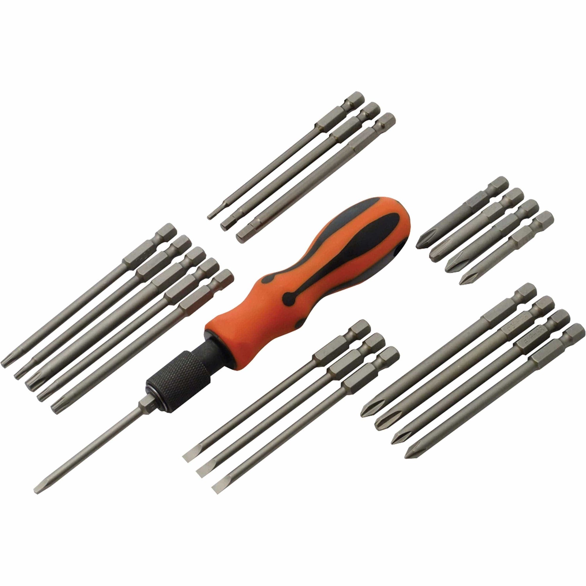 Screwdriver Set With Removable Bits with Comfort Grip Handles, 21pc alt 0