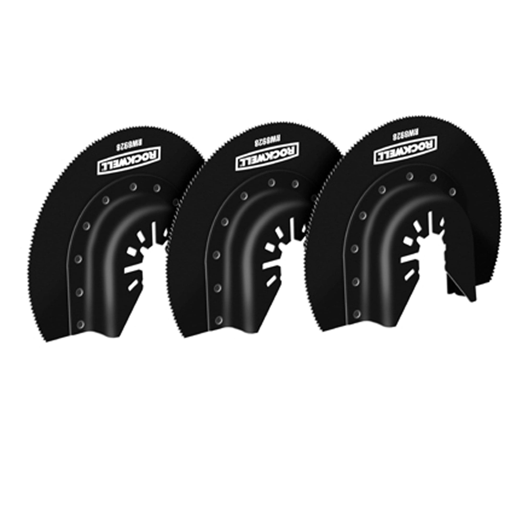 Sonicrafter 3-1/8" HSS Semicircle Saw Blade, 3 Pack alt 0