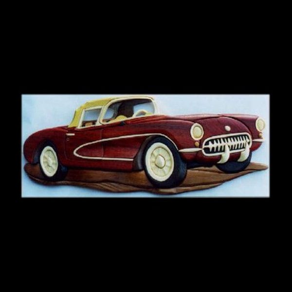 '56 Corvette Intarsia Pattern alt 0