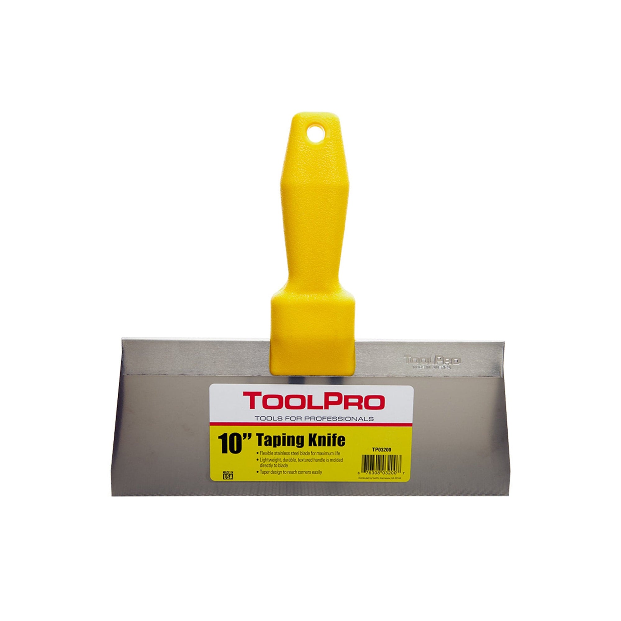 10" Taping Knife, Stainless Steel alt 0