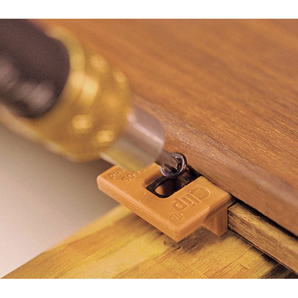 Extreme Ipe Clip Hidden Deck Fastener Kit, (525 pc), Brown alt 0