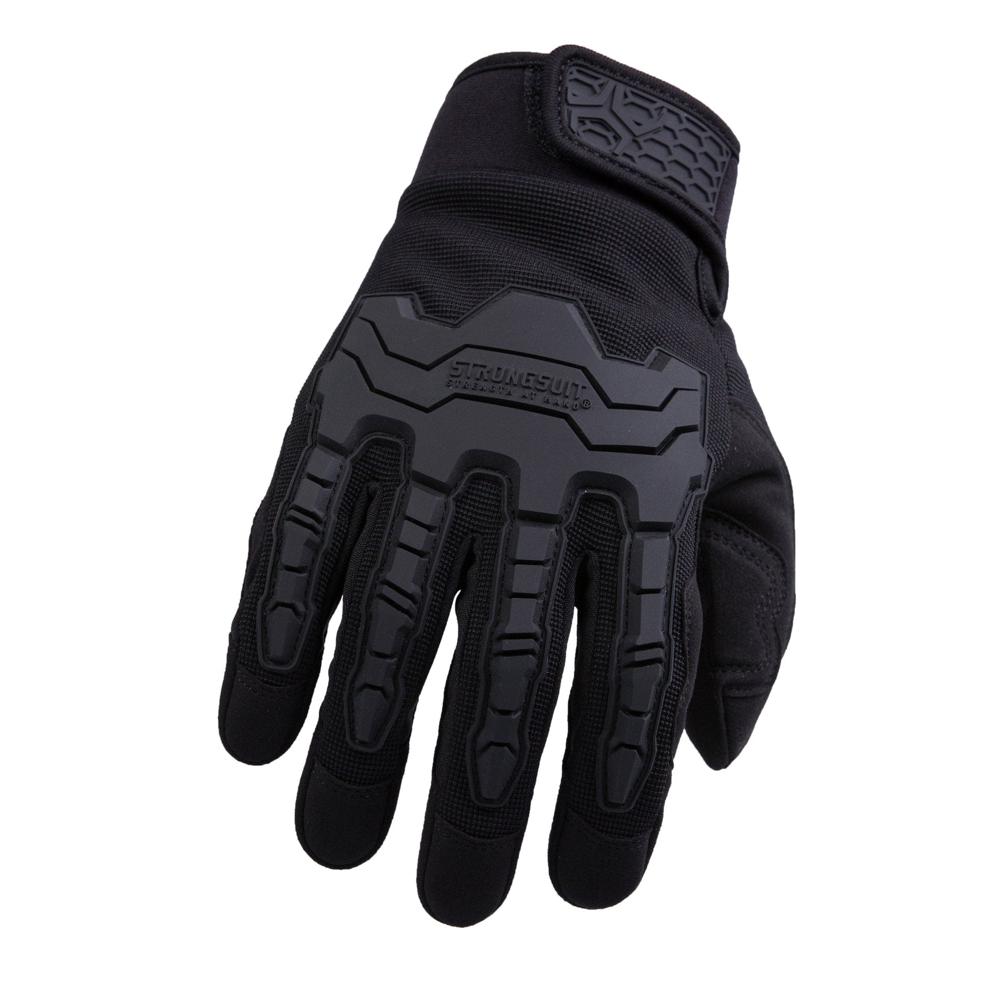 Brawny Gloves, Black, Medium alt 0
