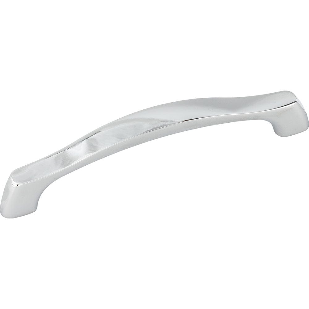Cabinet Pull, 128mm C/C, 6-1/8" O.L., Polished Chrome alt 0