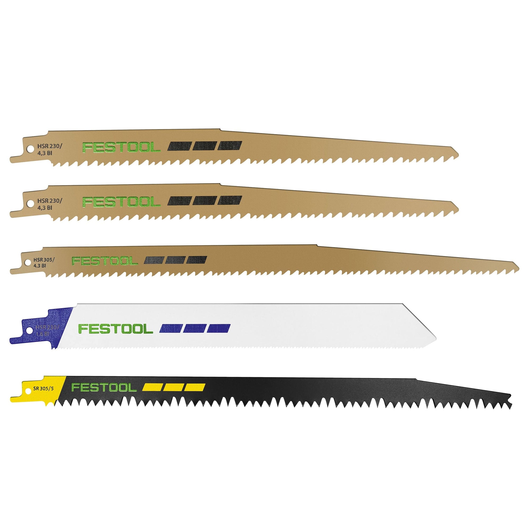RS-Sort/5 Reciprocating Saw Blade Set – 5 Pack alt 0
