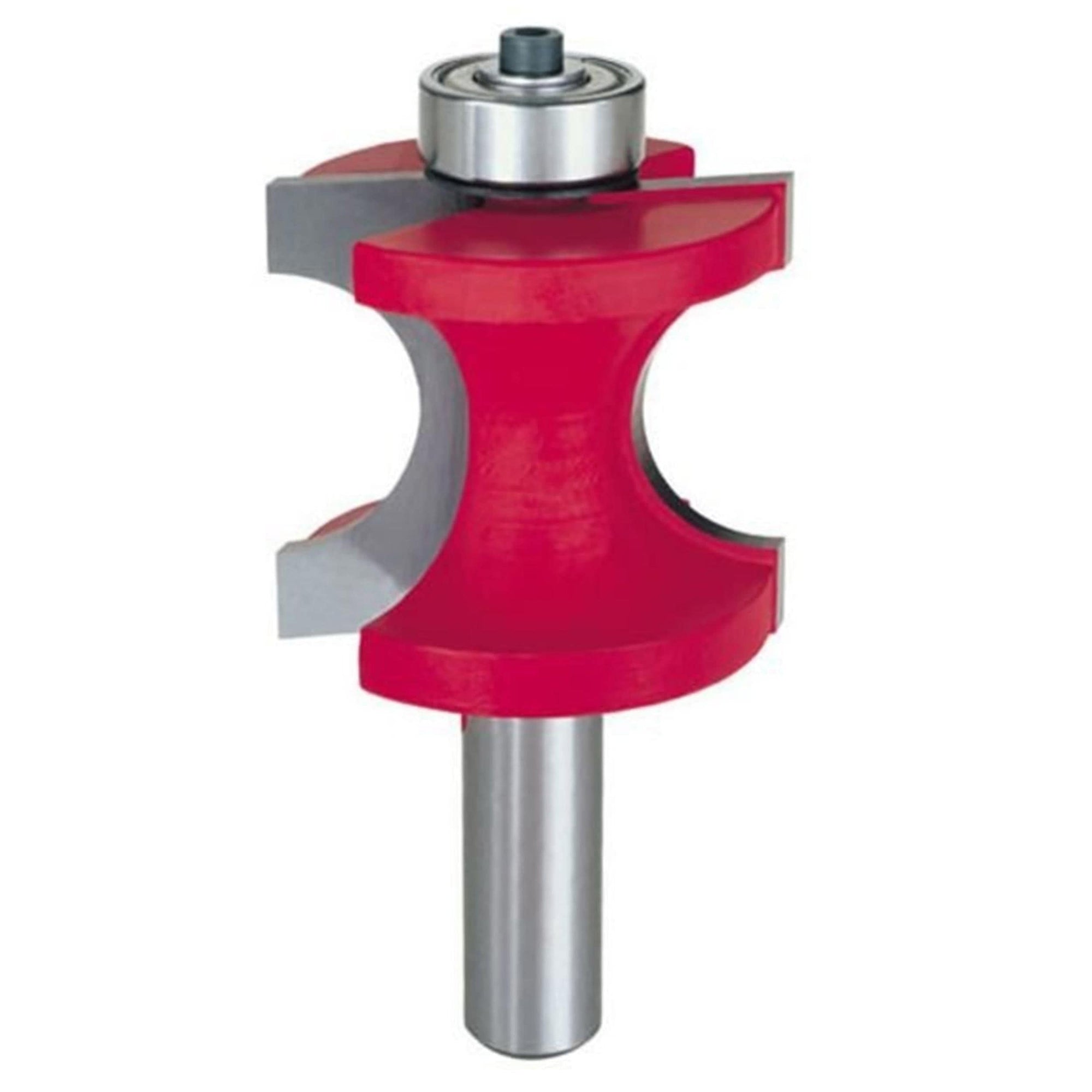 82-514 Half Round Router Bit with Bearing 1/2" Shank 1/2" R 1-19/32" CL alt 0
