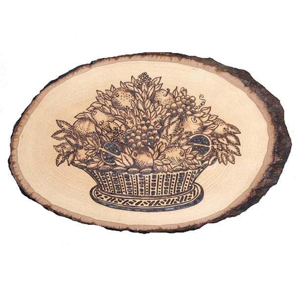Basswood Country Rounds for Wood Burning, Hot Stamping & Carving - Medium alt 7