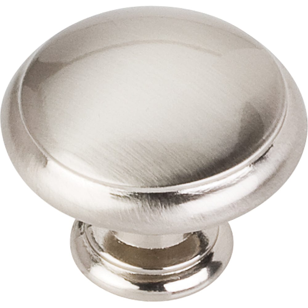 Gatsby Knob, 1-3/16" Dia., Satin Nickel alt 0