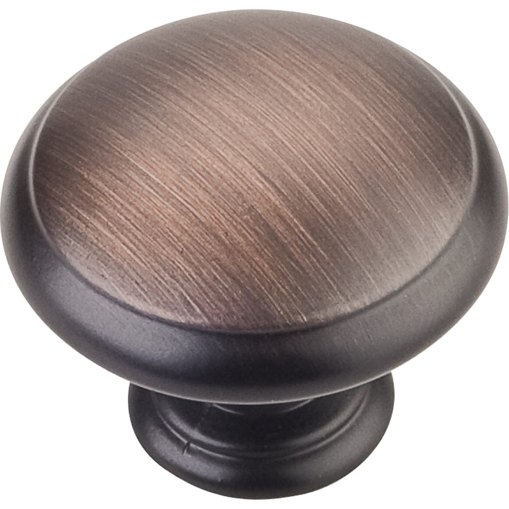 Gatsby Knob, 1-3/16" Dia., Brushed Oil Rubbed Bronze alt 0