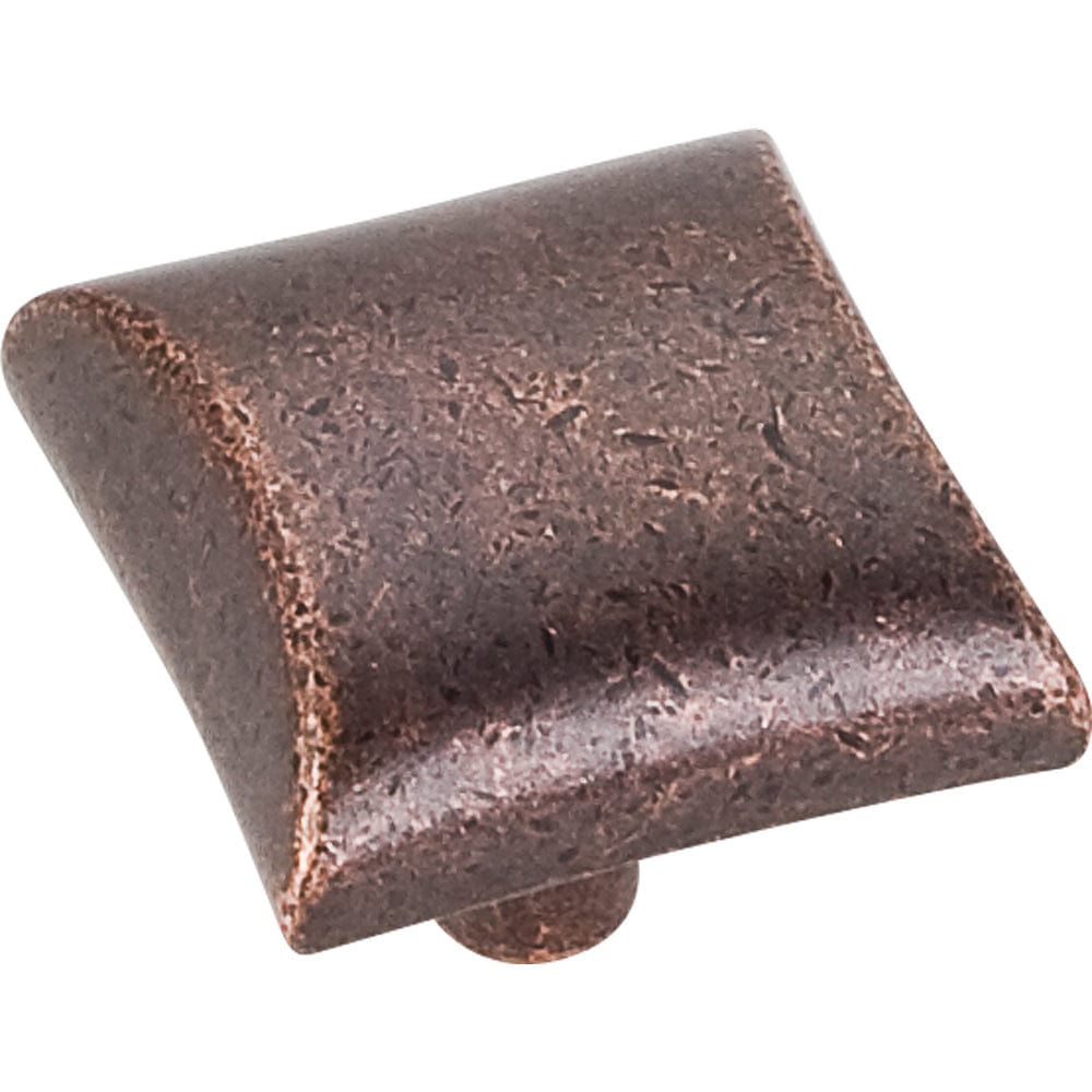 Glendale Knob, 1-1/8" O.L., Distressed Oil Rubbed Bronze alt 0