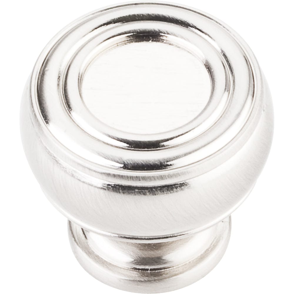 Bremen 2 Barrel Knob, 1-3/16" Dia., Satin Nickel alt 0