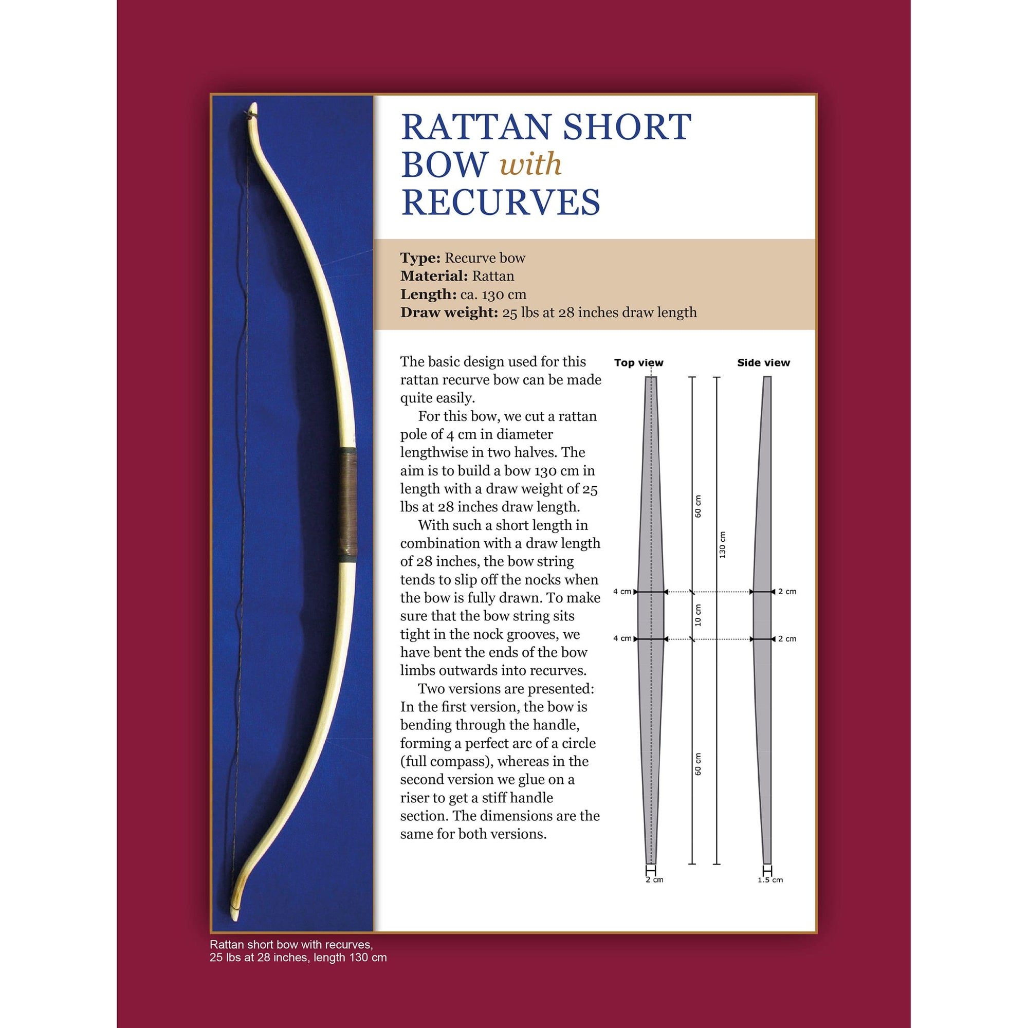 Making a Rattan Bow alt 0