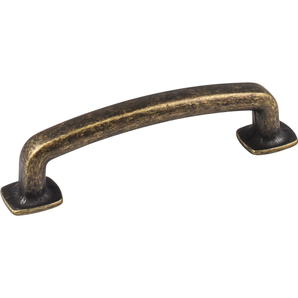 Belcastel 1 Pull, 96 mm C/C, Distressed Antique Brass alt 0