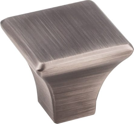 Marlo Knob, 1-1/8" O.L., Brushed Pewter alt 0