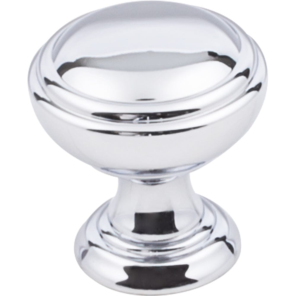 Tiffany Knob, 1-1/4" Dia., Polished Chrome alt 0