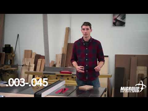 Fast Table Saw Alignment With BLADEMATCH Arbor Shims By MICROJIG