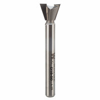 D18-50 Dovetail Router Bit 18 Degree 1/4" SH 1/2" D x 3/8" C x 2-1/4" OL alt 0