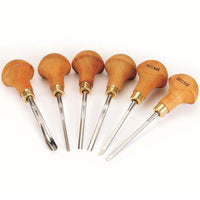 Carving Tool Palm Handled Set D  6 piece alt 0