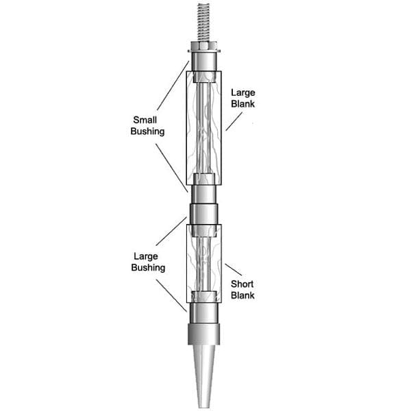 Cigar Letter Opener Bushings