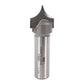 1580 Pointed Round Over Router Bit 3/8" R 3/4" D 1/2" SH alt 0