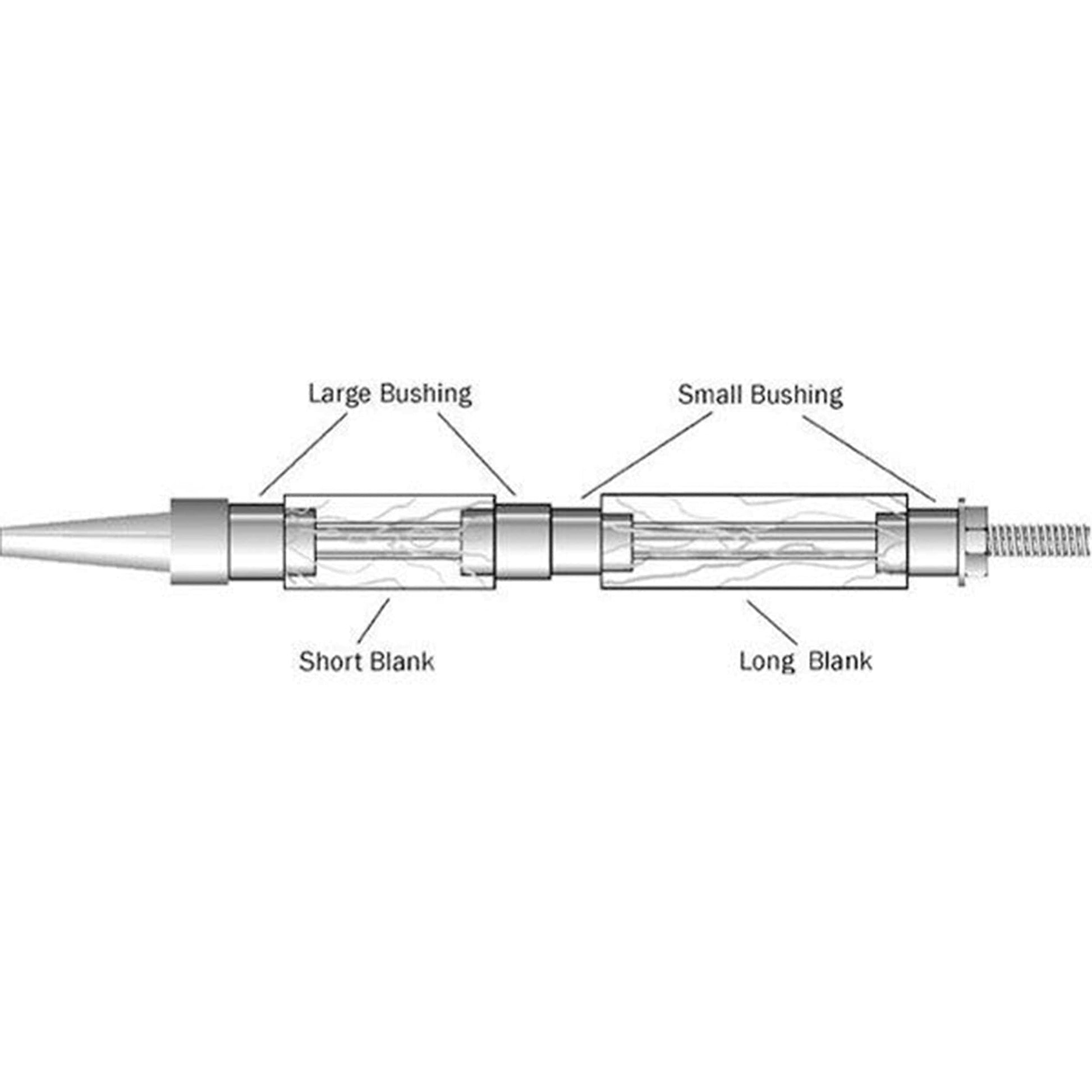 European Style Screw Cap Bushings alt 0