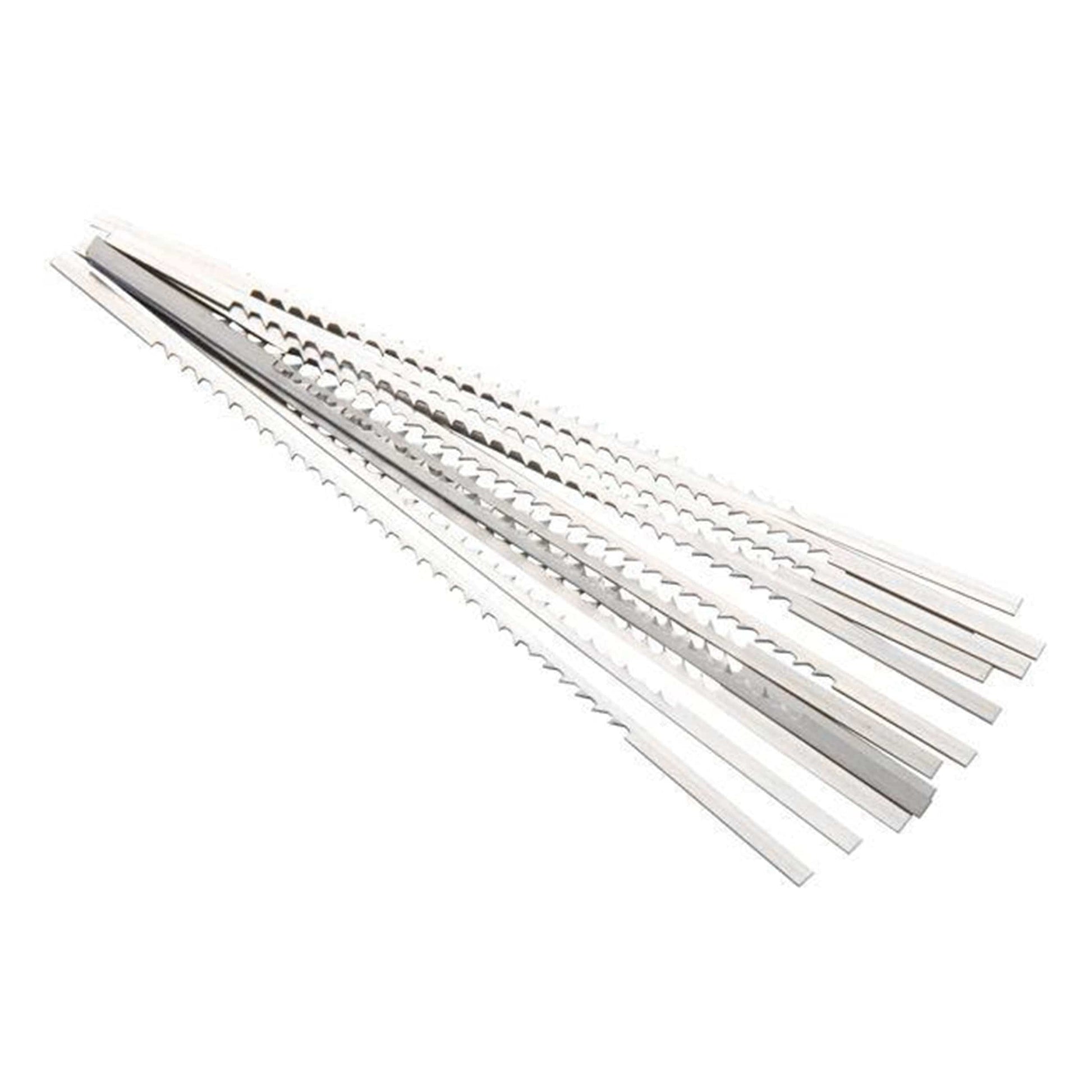 Reverse Tooth Scroll Saw Blade .017" x .047" x #7R x 11.5/8 TPI, 12 Pack alt 45