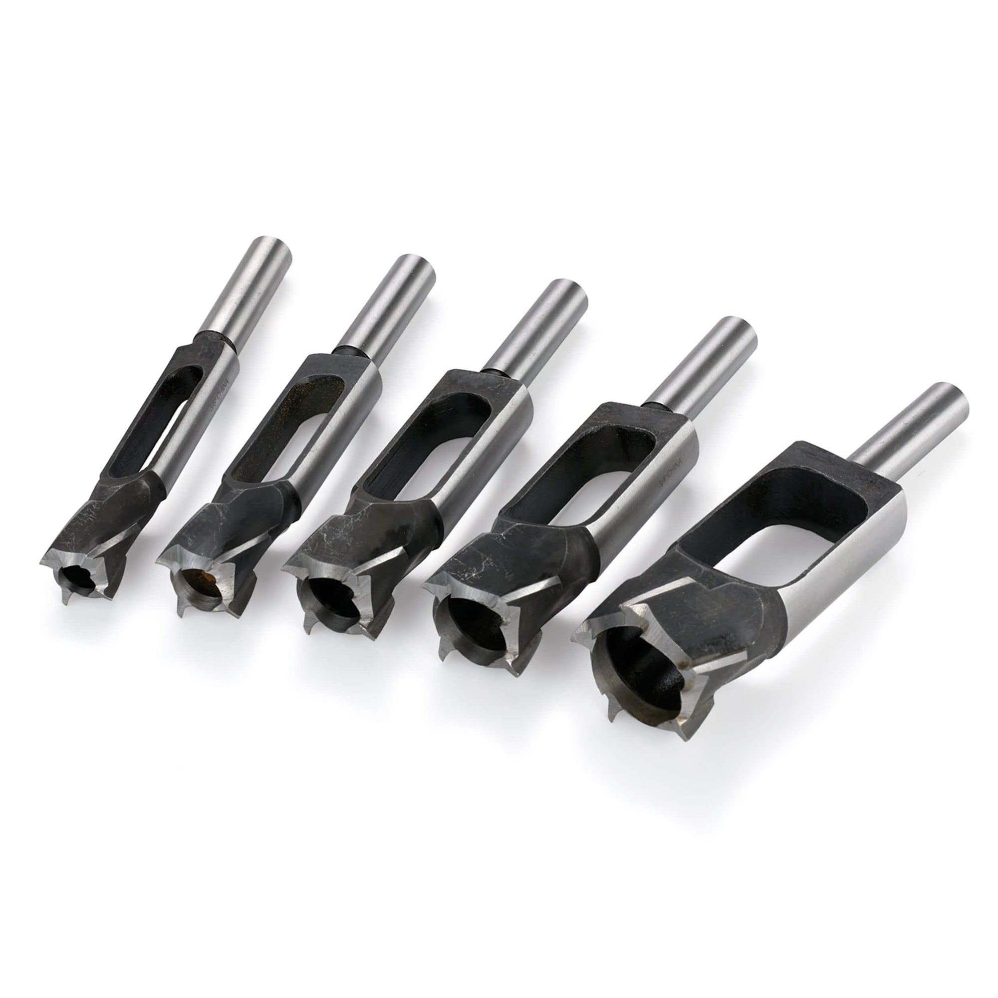 Plug and Tenon Cutter Set - High Carbon Steel - 5 Piece alt 0