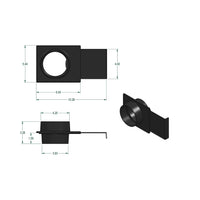4" ABS Quick Disconnect Blast Gate alt 0